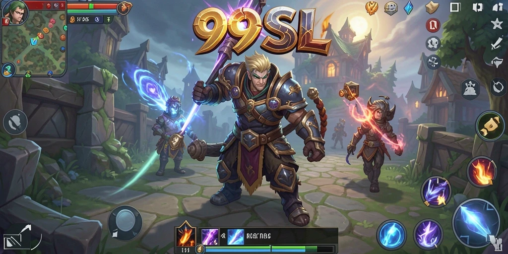 Tampilan screenshot gameplay 99SL dalam aksi ARPG yang mendebarkan.