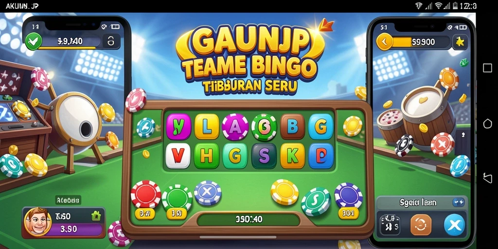 Tampilan menarik gameplay Bingo di AKUNJP.
