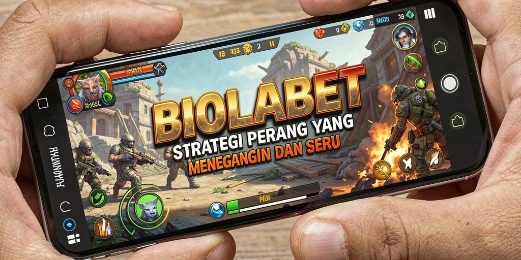 Tampilan mendebarkan dari pertarungan strategi di BIOLABET.
