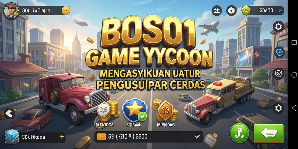 Screenshot menampilkan gameplay dinamis dari BOS01 yang penuh strategi.