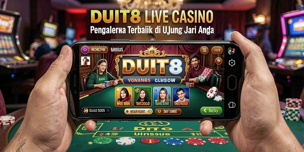 Tampilan gameplay langsung yang mendebarkan dari DUIT8.