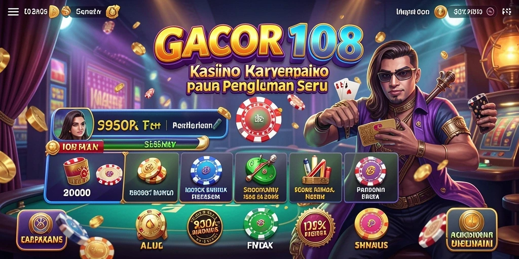 Tampilan menarik dari gameplay GACOR108 yang penuh aksi.