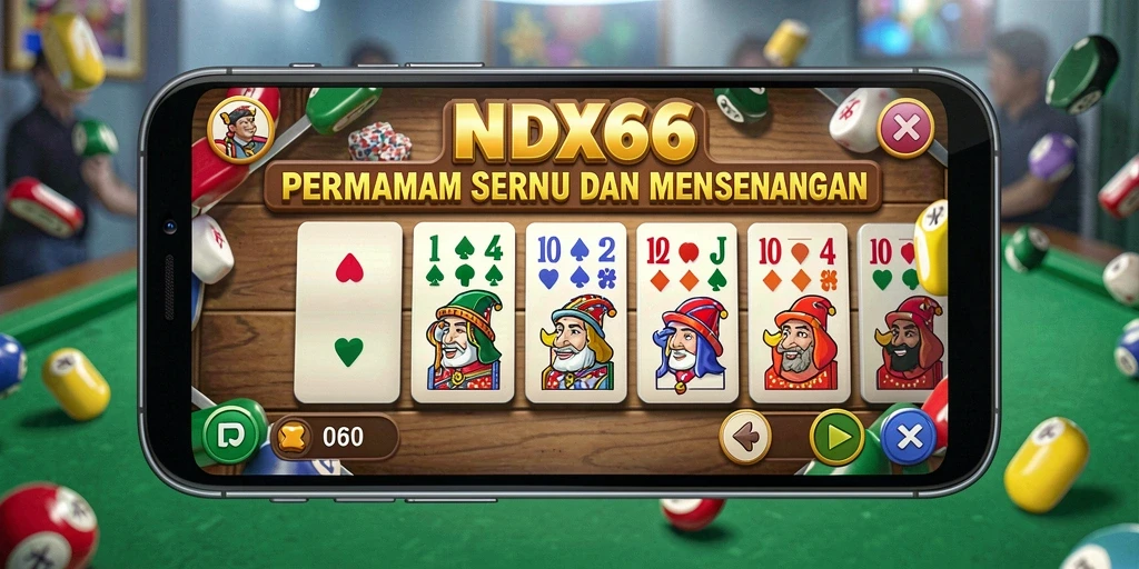 Screenshot gameplay IDX66 menunjukkan serunya permainan Domino.