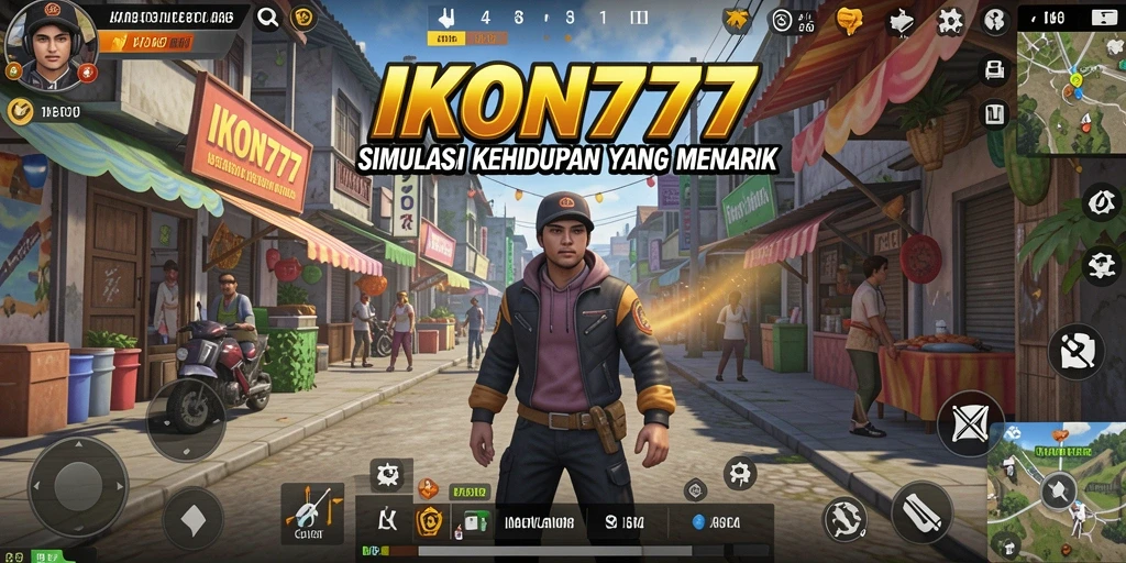 Screenshot gameplay <strong>IKON777</strong> menampilkan karakter dalam lingkungan yang menarik.