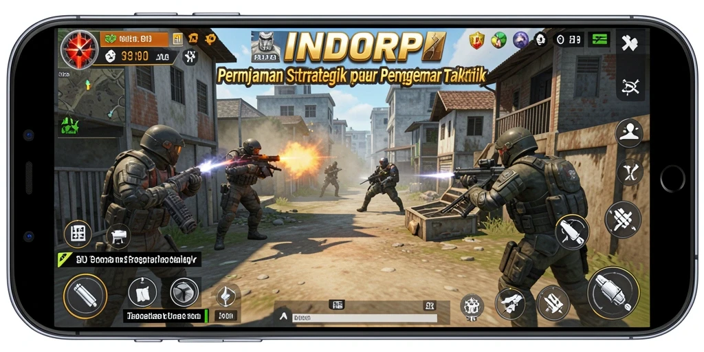 Tampilan gameplay INDORP yang menarik dan penuh strategi.
