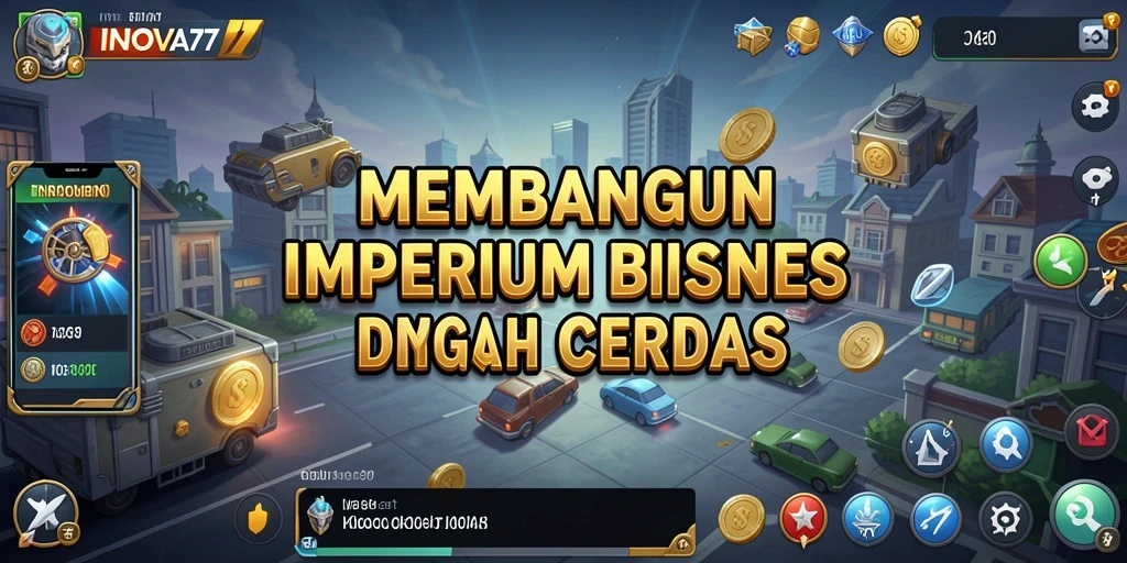 Tampilan menarik dari gameplay Tycoon dalam INOVA77.
