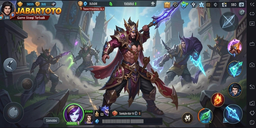 Tampilan gameplay yang menarik dari JABARTOTO dengan strategi yang mendalam.