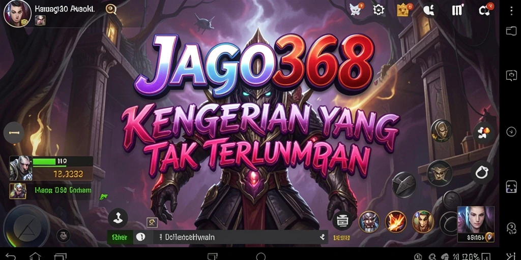 Tangkapan layar dari gameplay menegangkan di JAGO368.
