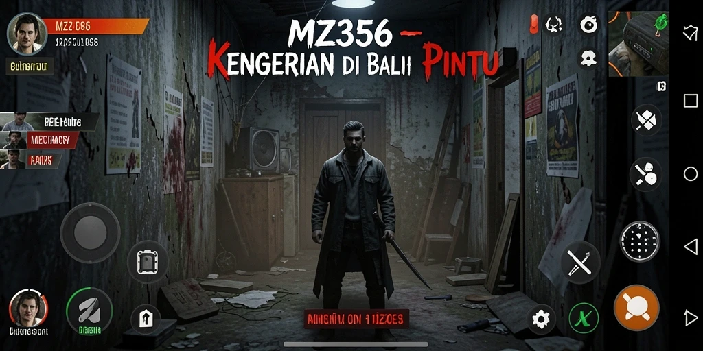 Tampilan gameplay MZ356 yang menakutkan dan penuh ketegangan.