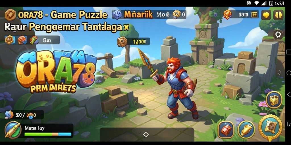 Gameplay ORA78 yang menantang dan penuh warna.