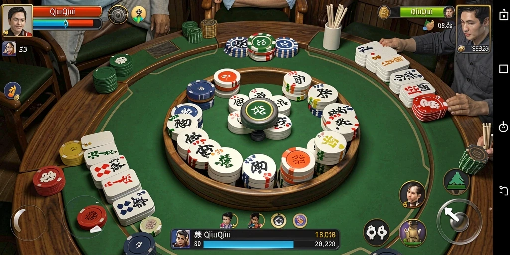 Tampilan seru gameplay QiuQiu di SE328.