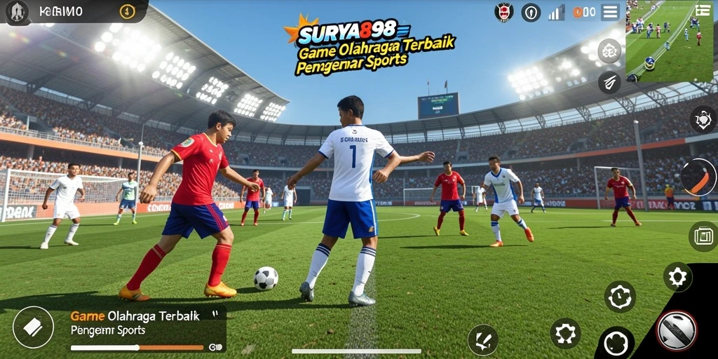 Tampilan seru gameplay SURYA898 dengan aksi olahraga yang menarik.